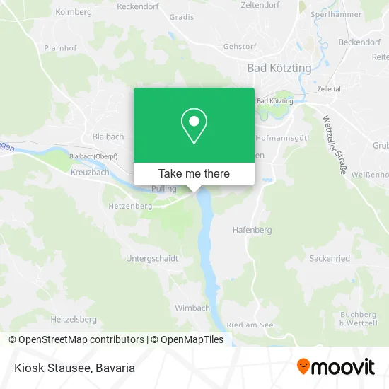 Карта Kiosk Stausee