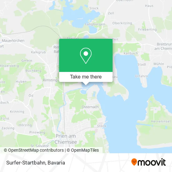 Карта Surfer-Startbahn