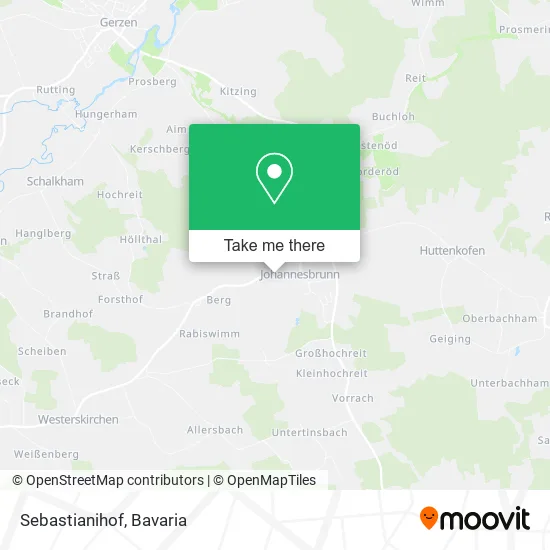 Карта Sebastianihof