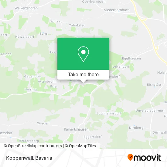 Карта Koppenwall