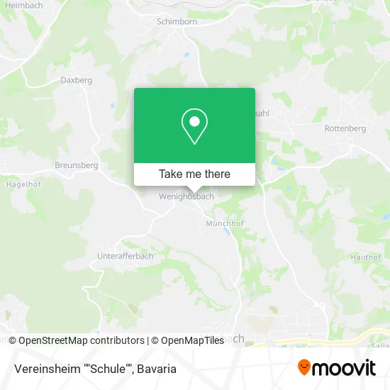 Карта Vereinsheim ""Schule""