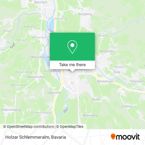 Карта Holzar Schlemmeralm