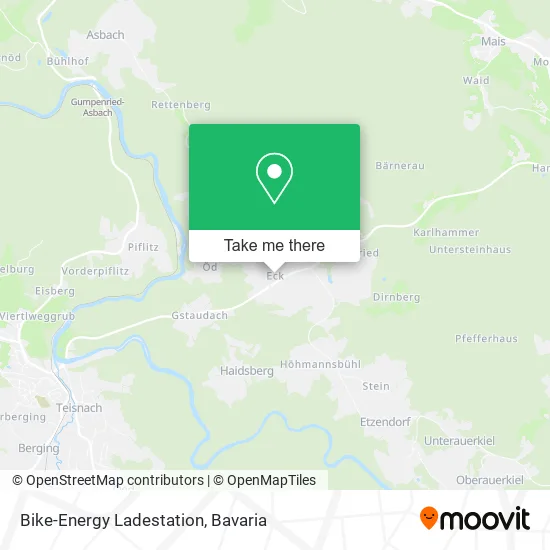 Карта Bike-Energy Ladestation