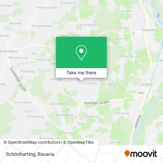 Карта Schönharting