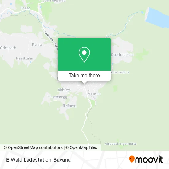 Карта E-Wald Ladestation