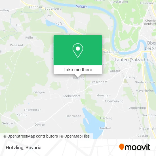 Карта Hötzling