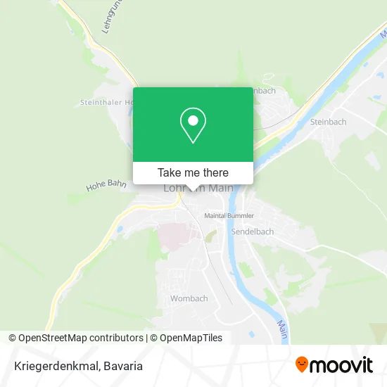 Карта Kriegerdenkmal