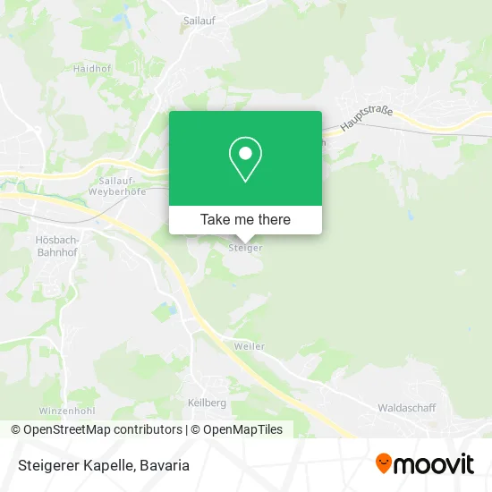 Карта Steigerer Kapelle