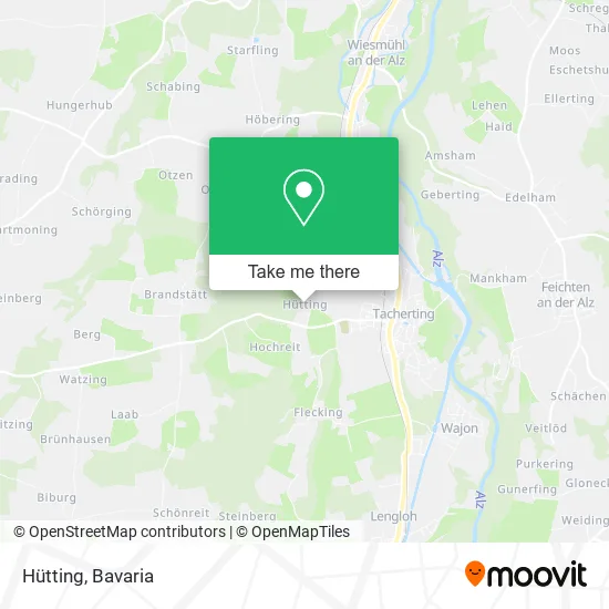 Карта Hütting