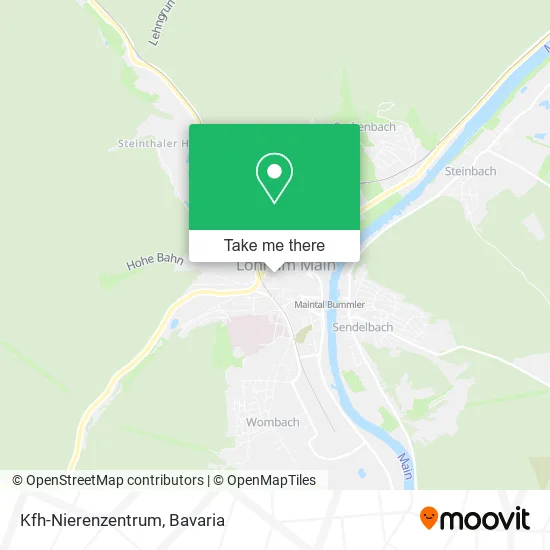 Карта Kfh-Nierenzentrum