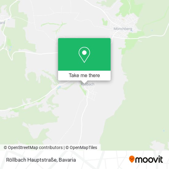 Röllbach Hauptstraße map