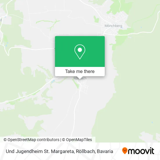 Карта Und Jugendheim St. Margareta, Röllbach