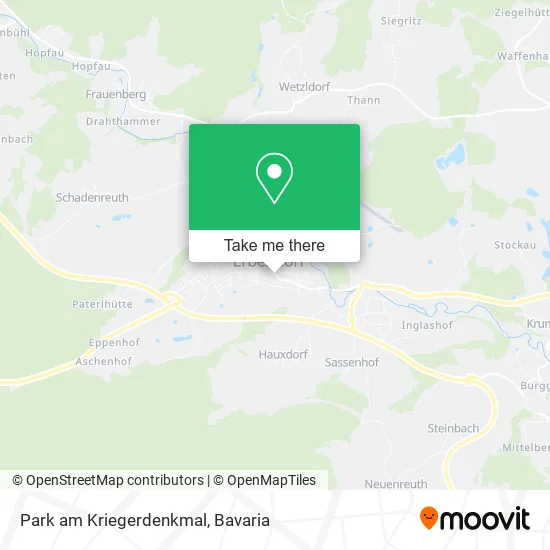 Карта Park am Kriegerdenkmal