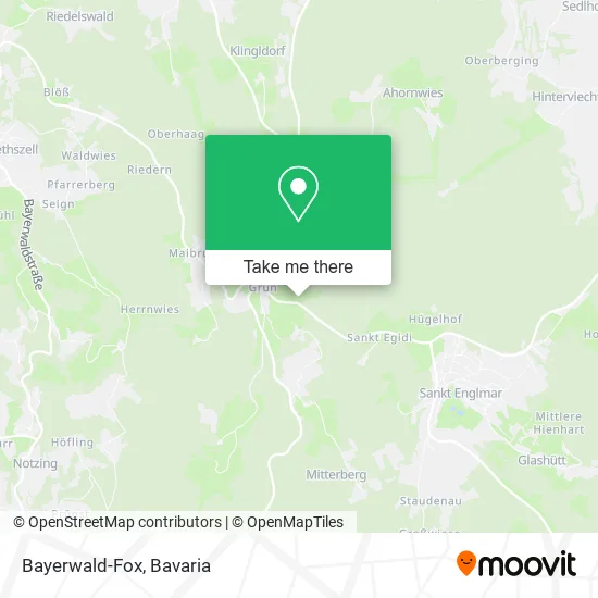 Карта Bayerwald-Fox