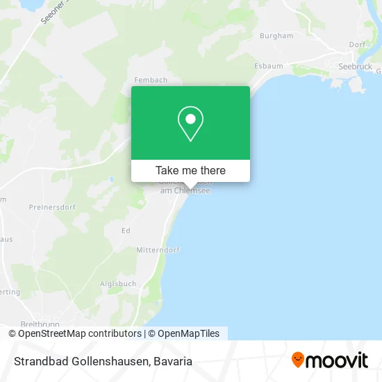 Карта Strandbad Gollenshausen