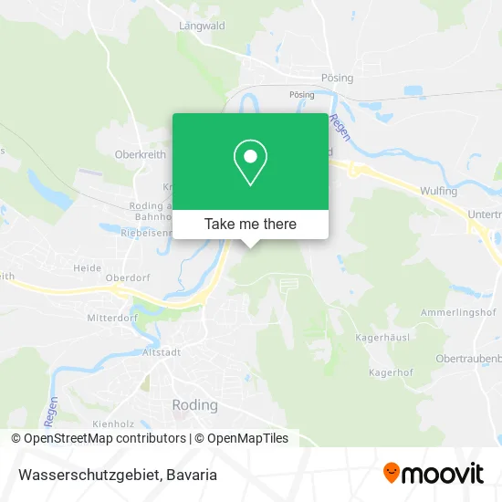 Карта Wasserschutzgebiet