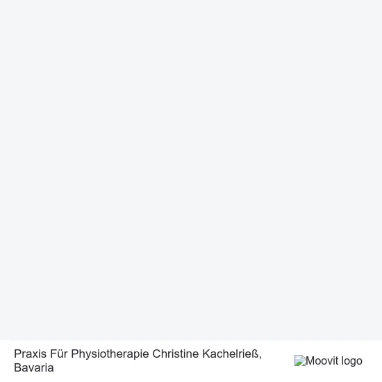 Карта Praxis Für Physiotherapie Christine Kachelrieß