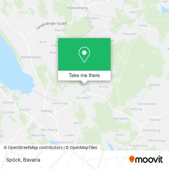 Карта Spöck