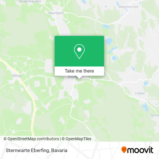 Карта Sternwarte Eberfing