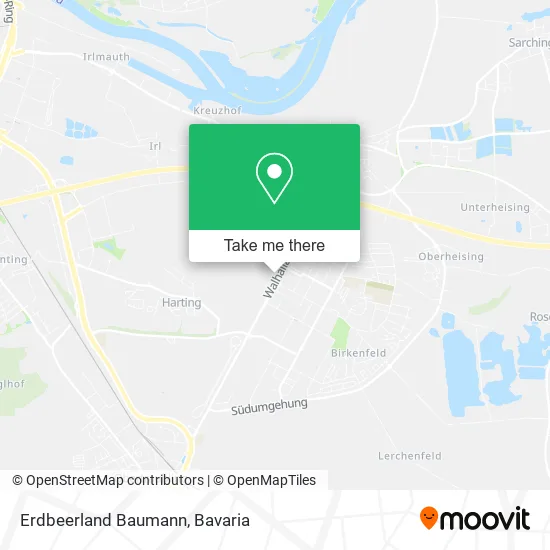 Карта Erdbeerland Baumann