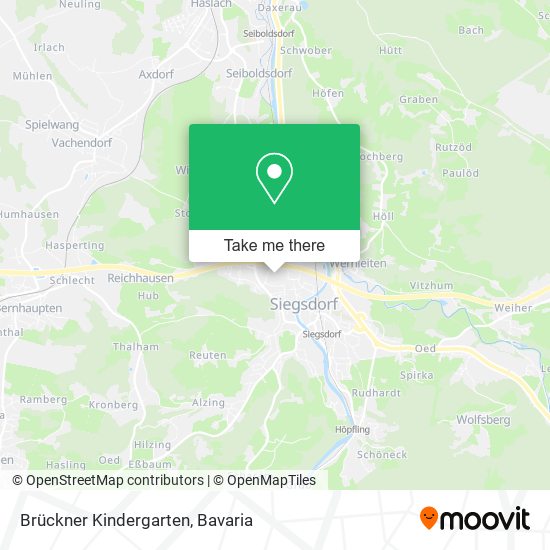 Brückner Kindergarten map