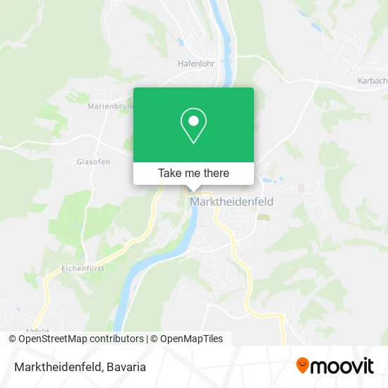Карта Marktheidenfeld