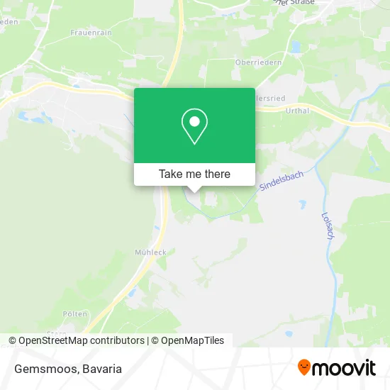 Карта Gemsmoos
