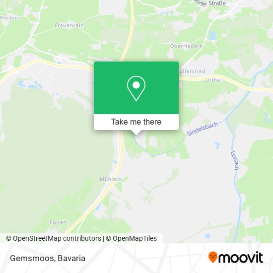 Карта Gemsmoos