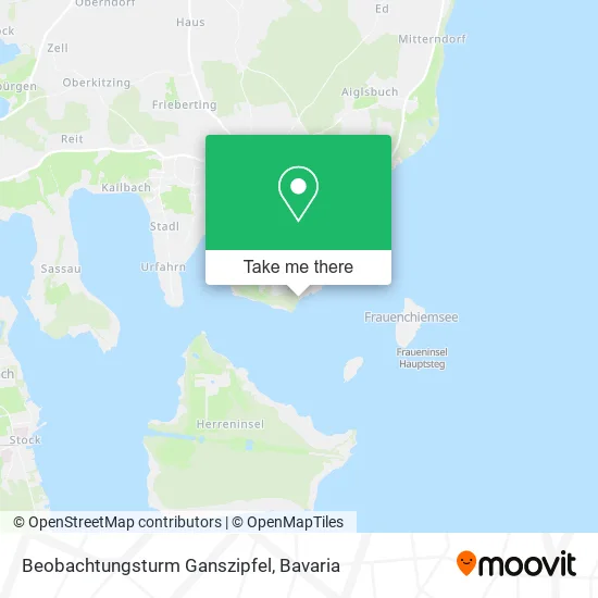 Карта Beobachtungsturm Ganszipfel