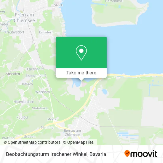 Карта Beobachtungsturm Irschener Winkel