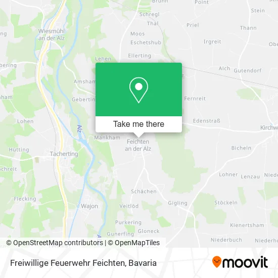 Карта Freiwillige Feuerwehr Feichten