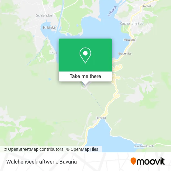 Карта Walchenseekraftwerk