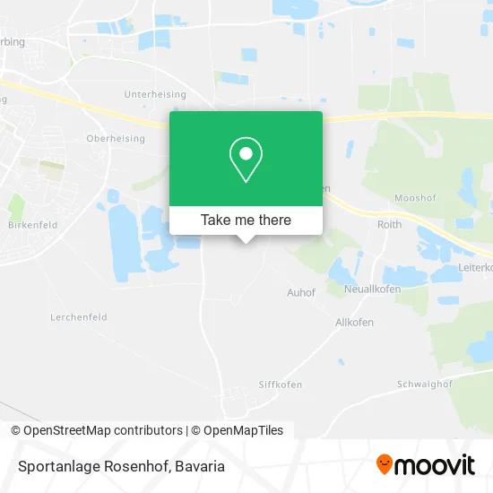 Карта Sportanlage Rosenhof