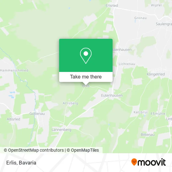 Erlis map