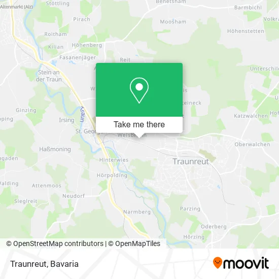 Карта Traunreut
