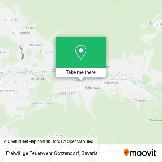 Карта Freiwillige Feuerwehr Gotzendorf