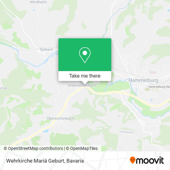 Wehrkirche Mariä Geburt map