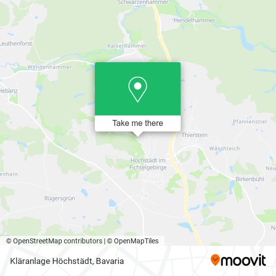 Kläranlage Höchstädt map