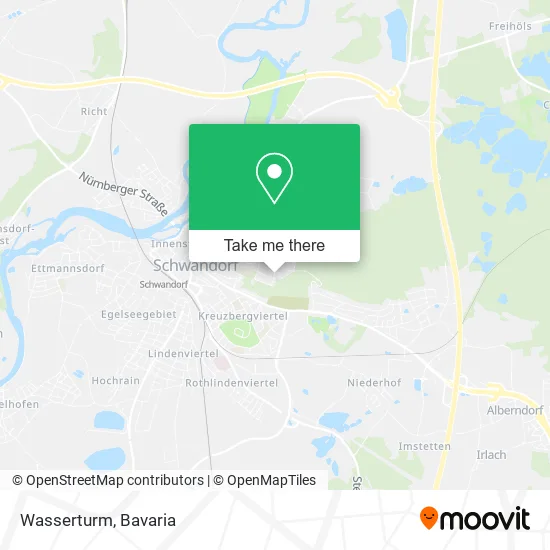 Карта Wasserturm