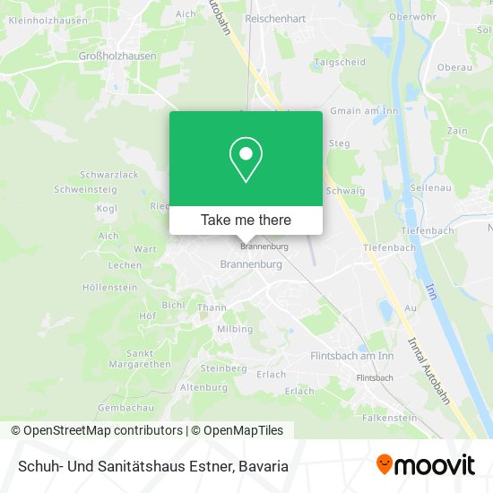 Schuh- Und Sanitätshaus Estner map