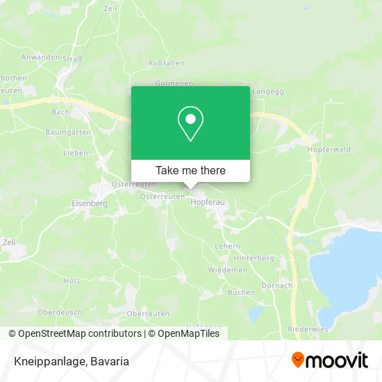 Карта Kneippanlage