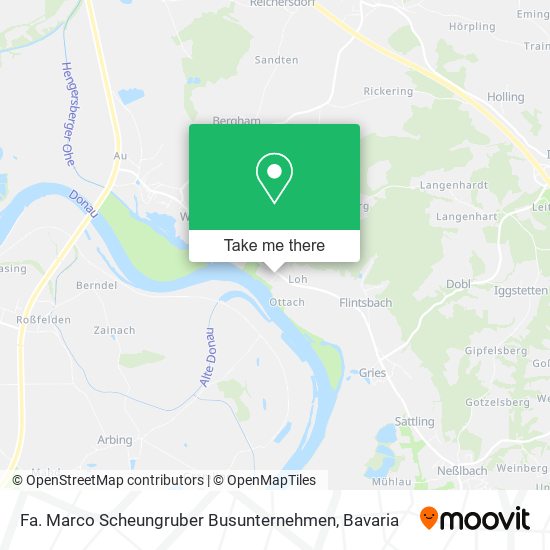 Карта Fa. Marco Scheungruber Busunternehmen