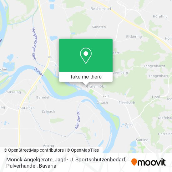 Mönck Angelgeräte, Jagd- U. Sportschützenbedarf, Pulverhandel map