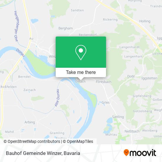 Bauhof Gemeinde Winzer map