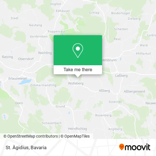 Карта St. Ägidius