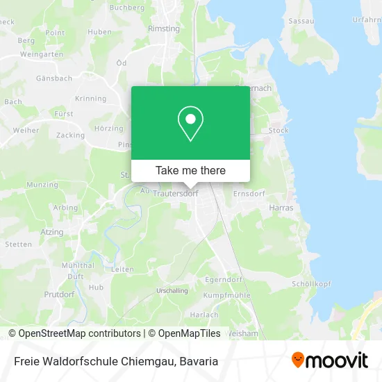 Freie Waldorfschule Chiemgau map