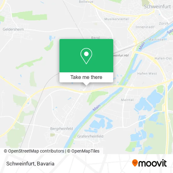Карта Schweinfurt