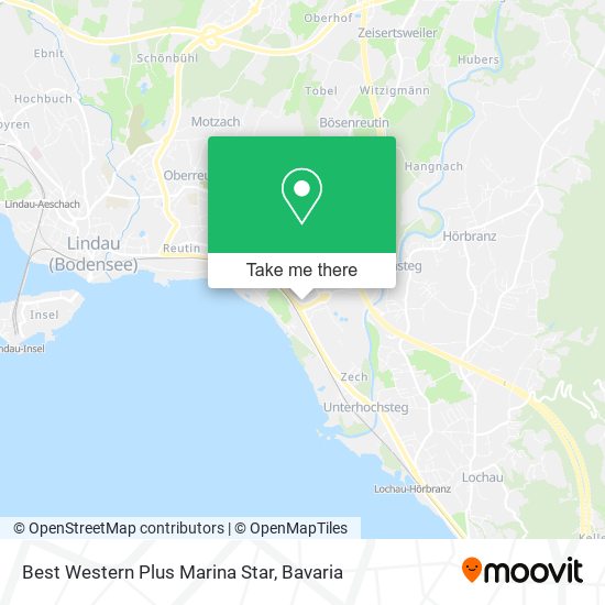 Best Western Plus Marina Star map