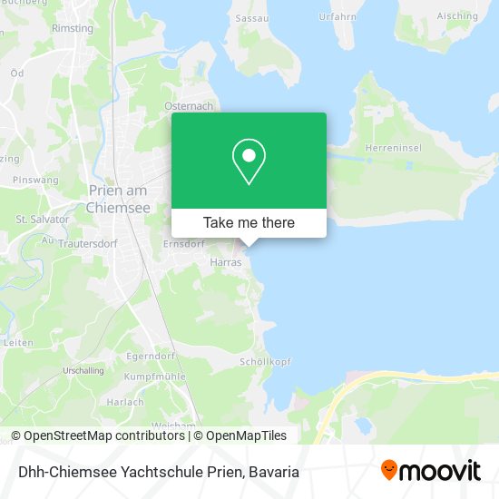 Dhh-Chiemsee Yachtschule Prien map