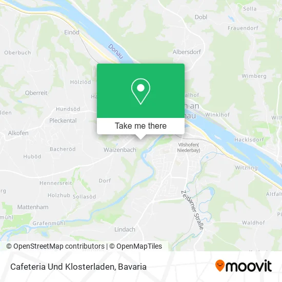Карта Cafeteria Und Klosterladen